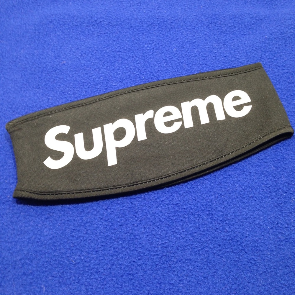 Supreme Headband Black